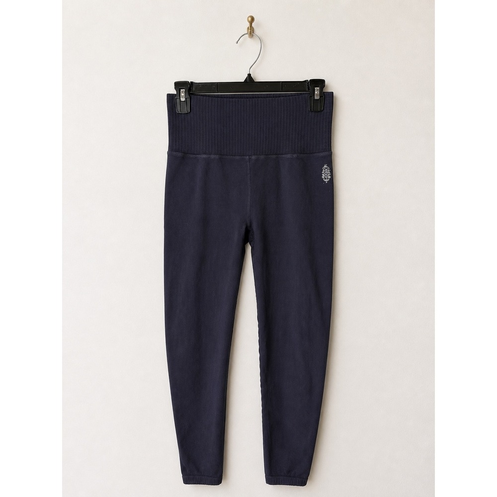 Free People FP Movement Good Karma Leggings Women Small Gray High Rise‎ Athletic